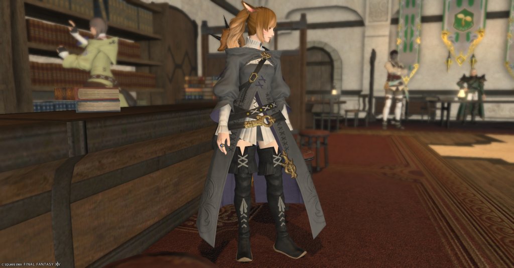 FF14の初心者の館でもらえるヒーラーの装備一式。