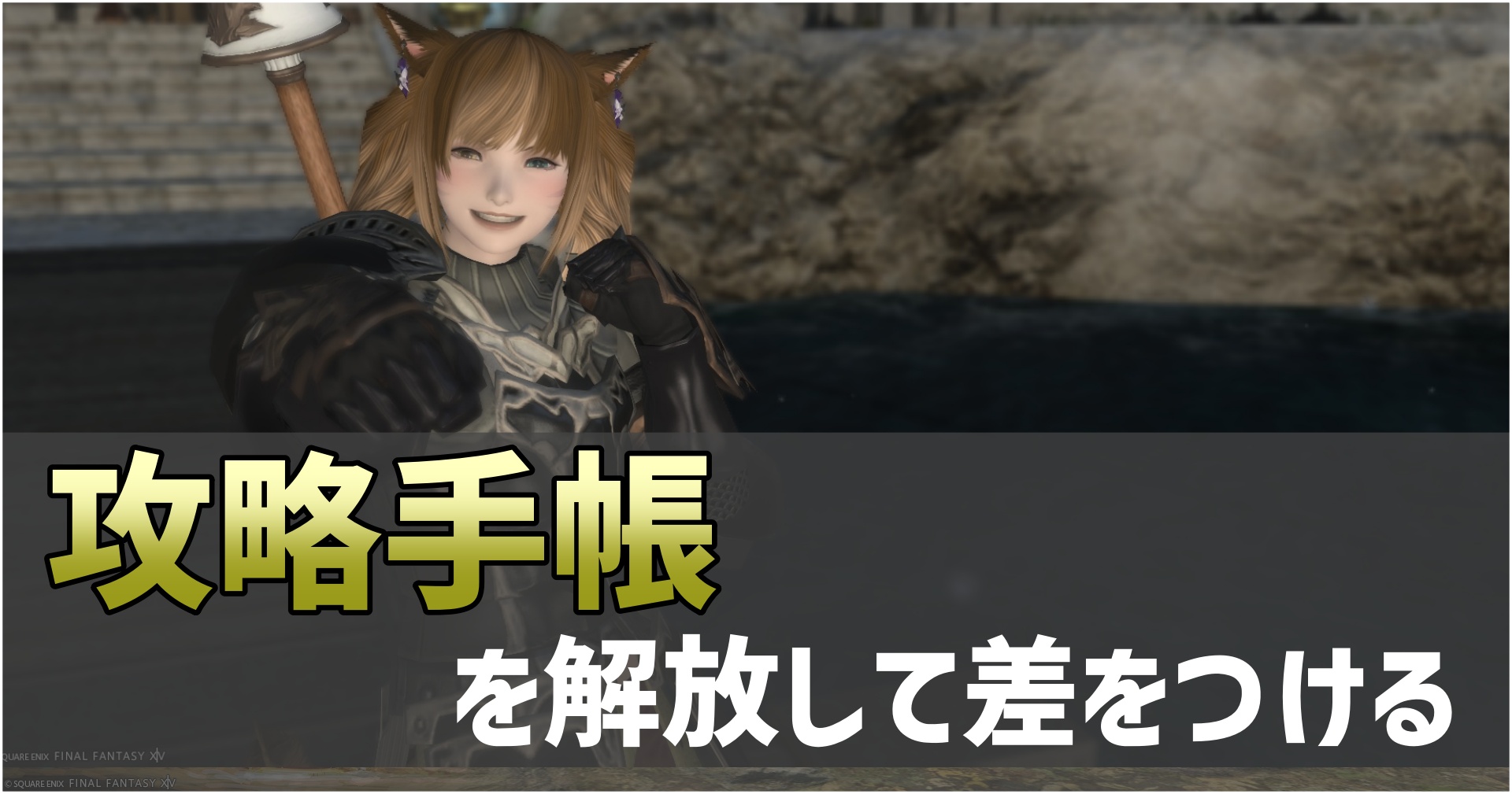 FF14の攻略手帳の紹介