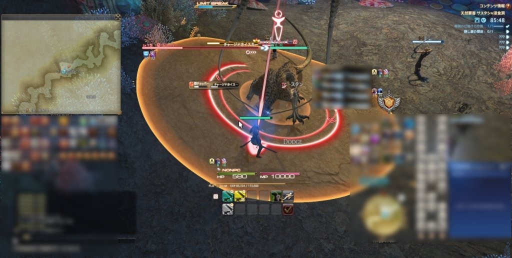 FF14の初心者タンクのサスタシャ攻略の画像